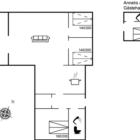 Сasa de vacaciones Dorthea - 200m From The Sea By Interhome *